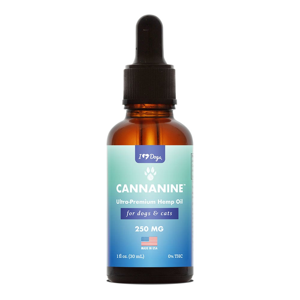 Cannanine™ Ultra-Premium Broad Spectrum CBD Hemp Oil For Dogs And Cats (250mg)