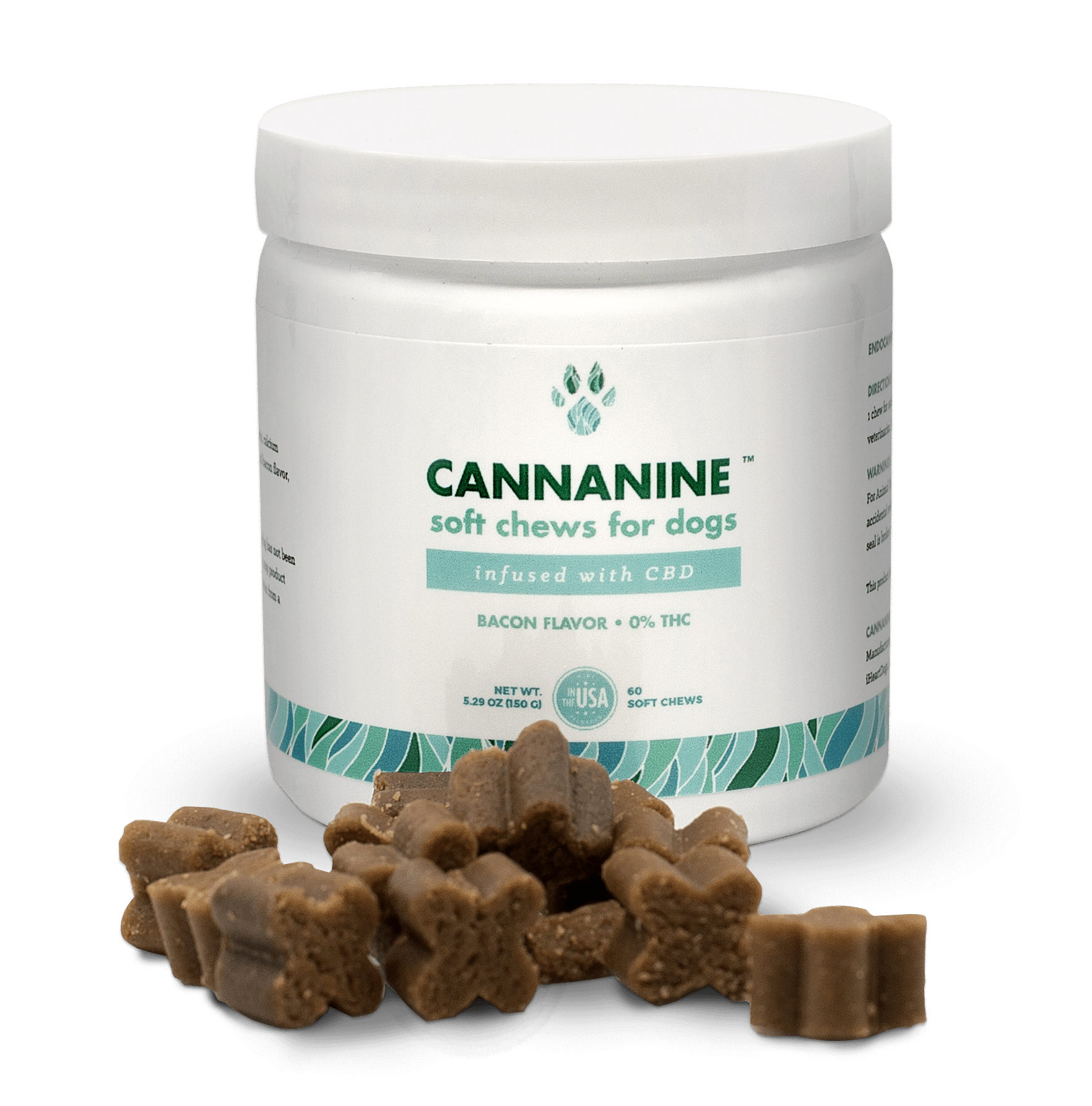 Bacon Flavored CBD Soft Chews for Dogs – #1 Brand Online | Cannanine