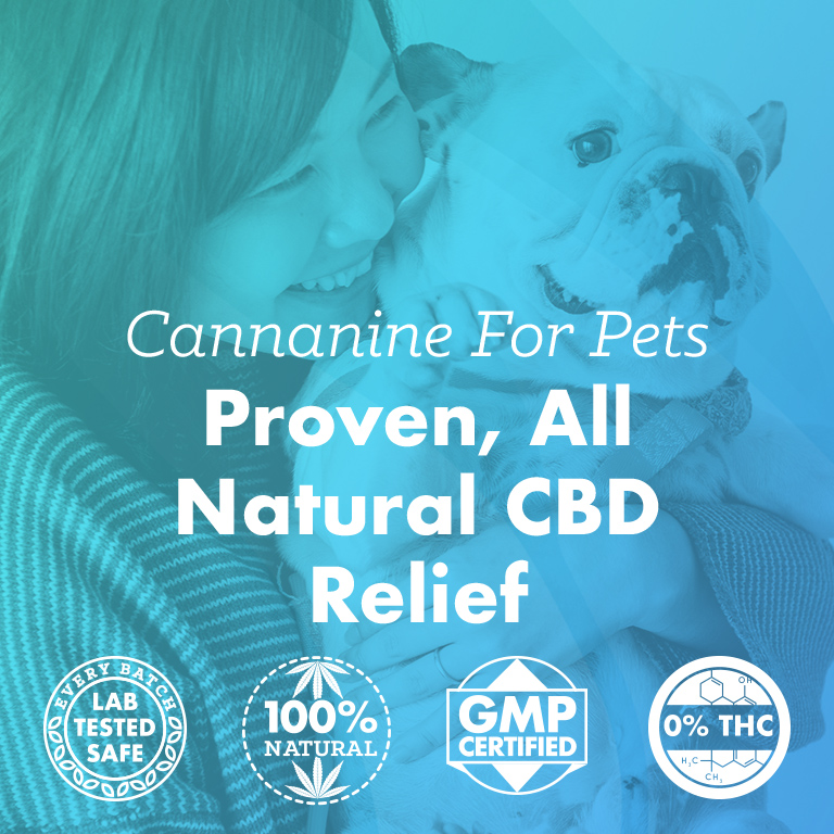 Cannanine Organic Hemp CBD Oil for Dogs & Cats