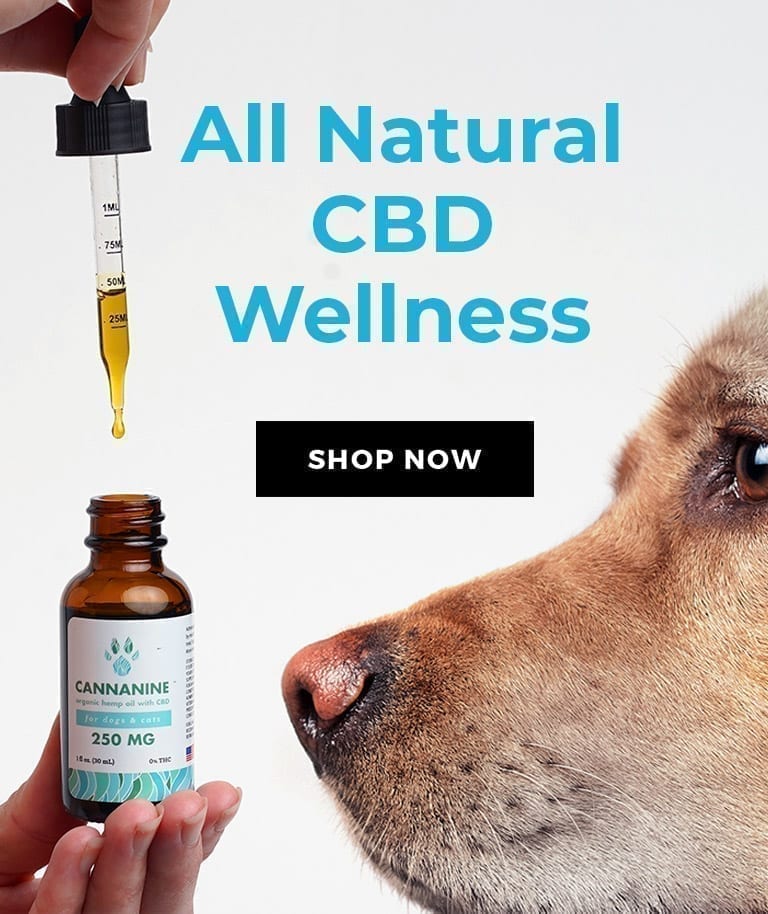 Cannanine Organic Hemp CBD Oil for Dogs & Cats