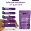 Special Offer!  iHeartDogs  3-In-1 Probiotic Dog Chews with Pumpkin for Improved Digestion and Gut Health — 90 Count - Image 2