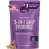 Special Offer!  iHeartDogs  3-In-1 Probiotic Dog Chews with Pumpkin for Improved Digestion and Gut Health — 90 Count