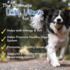 iHeartDogs 24-in-1 Adult Multivitamin Daily+ Total Health Support Powder with Probiotics, Omega-3, Glucosamine, Mushrooms & Bone Broth- 60 Servings - Image 9