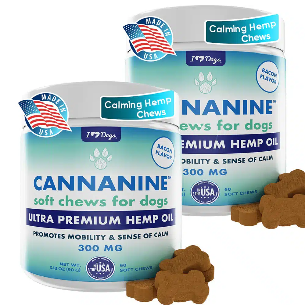 Buy 2 Get 38% OFF Cannanine™  Bacon Flavored Hemp Calming Soft Chews